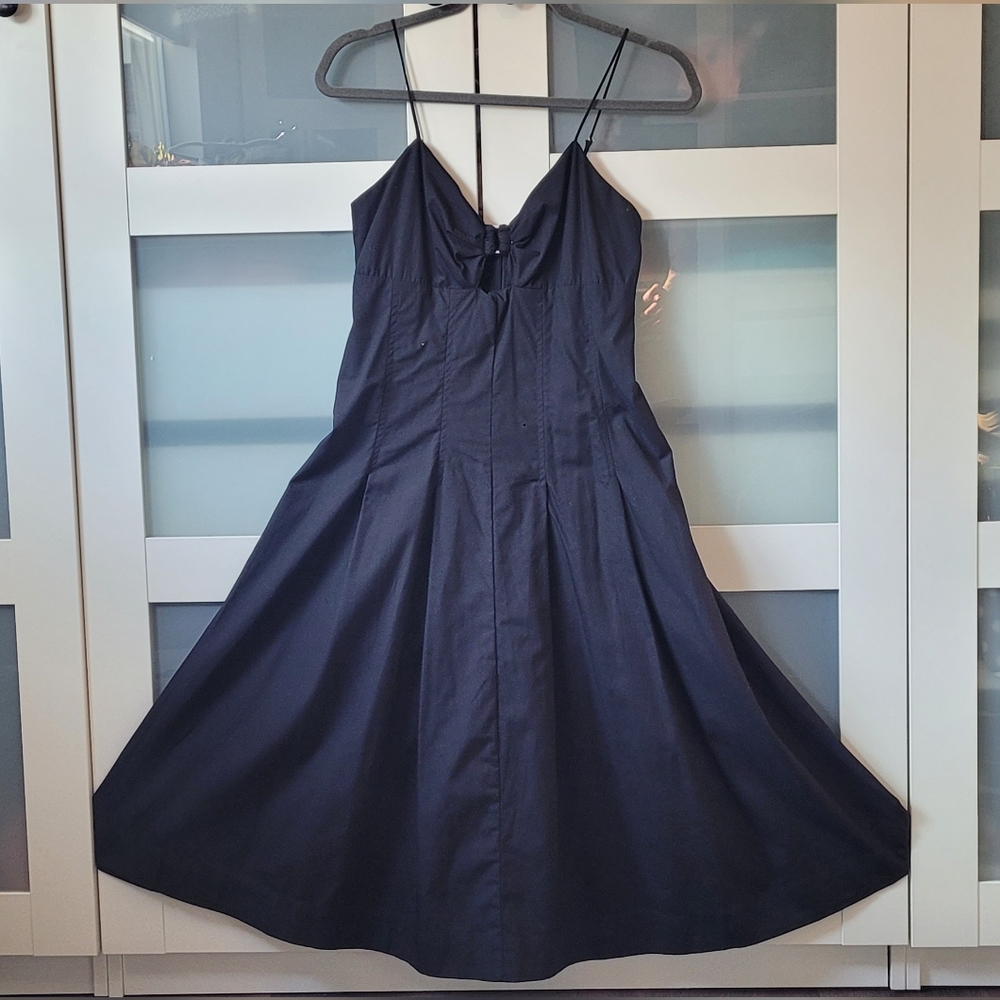 Set Of Two Banana Republic Black Midi Dresses